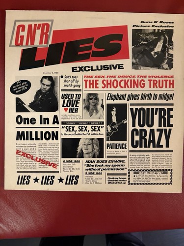 Guns roses gnr lies - -, lp