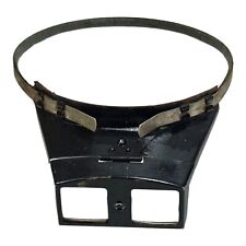 Vintage Metall Stirnband optisches Fernglas Kopflupe Handwerk Hobby Juwel 