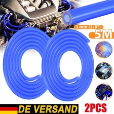 2X Silikon Unterdruckschlauch 3mm Silikonschlauch Unterdruck Vacuum Hose 5M