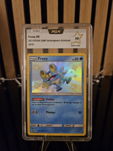 Froxy holo shiny pokemon karte - froxy,