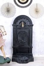 Schlossgarten Brunnen Antik Wandbrunnen Metall Gartenbrunnen Standbrunnen Retro