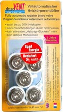 duroVENT Automatischer Heizkörper-Entlüfter im 5er-Set für 1/2"-Anschluss