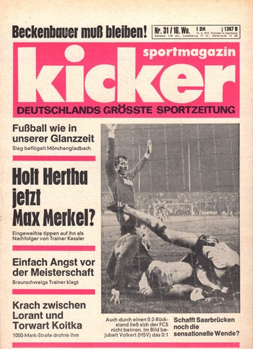 Kicker sportmagazin - sportmagazin, nr