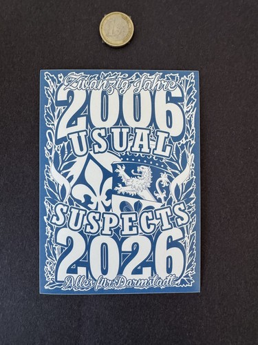Ultras darmstadt sticker - sv,