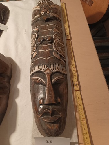 Afrikanische holzmaske - afrikanische,