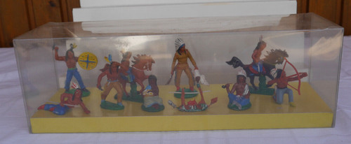 Ddr indianer diorama - ddr,