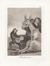 Francisco goya plate - francisco,