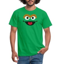 Sesamstraße Oscar Kostüm Gesicht Männer T-Shirt