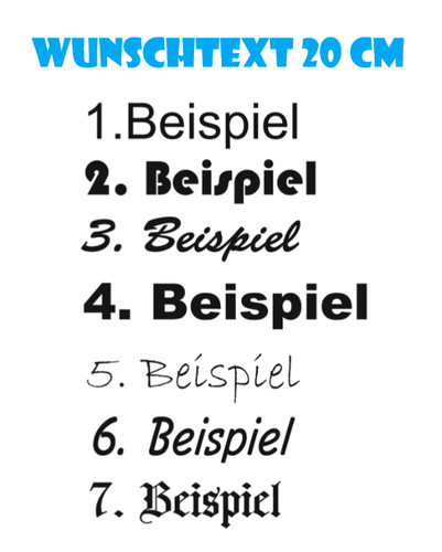 Wunschtext schriftzug vers - wunschtext,