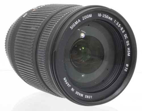 Sigma zoom 250mm - sigma, 18-250mm