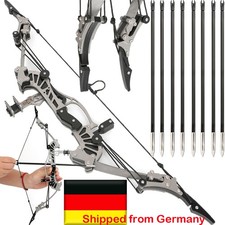 16 Zoll Mini Compound Bogen Pfeil 16lb Bogenschießen Spiele Zielpapier Spielzeug