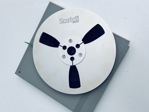 Scotch tonband 18cm alu spule - tonband,