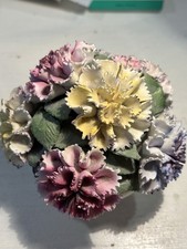 Porzellan Blumen Nelken Aristokrat antik