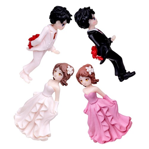 Pcs romantische paarfiguren - pcs,