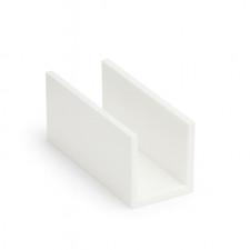 U Profil 5cm 3mm Weiß |