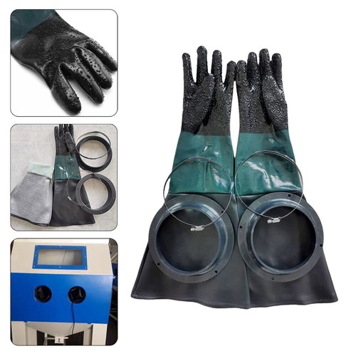 Sandstrahlhandschuhe 60cm lang