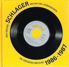 (CD und Buch) Schlager 1986-1987 - Das grosse SCHLAGER Archiv des Jahrhunderts
