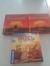 Kosmos Konvolut Die Siedler Das Turnier-set, Kartenspiel Und Babel