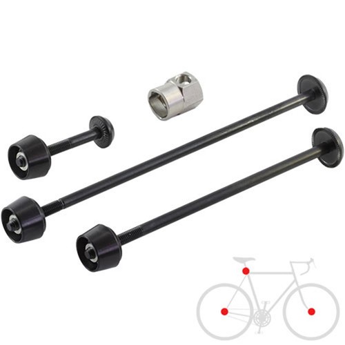 Pitlock fahrrad set - fahrrad, 02