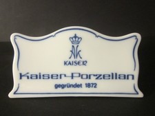 Porzellan-Aufsteller  Kaiser