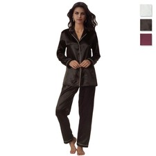 Damen Satin Pyjama Lang Lingerie Andra Nachthemd In Größen Von 2 Bis 6 0881