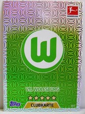 Match Attax 2017/18 Bundesliga - #VfL Wolfsburg - Club / Wappen