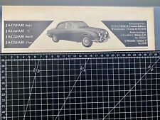 Jaguar Mark 2 Peter Lindner Frankfurt Oldtimer Original 1965 Vintage Ad Werbung