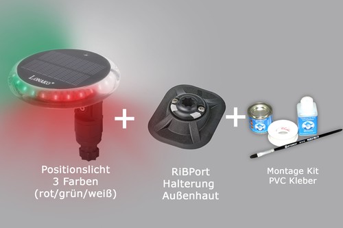 Set positionslicht ribport - set:,