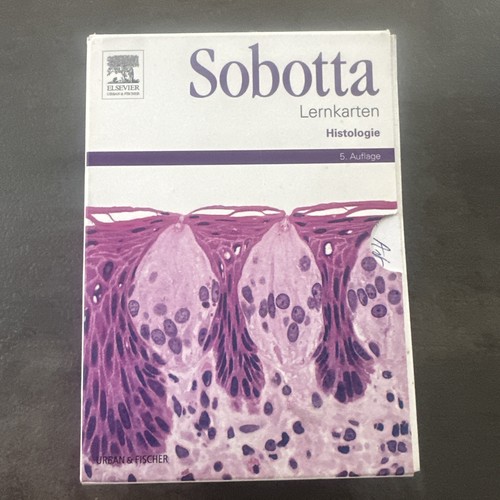 Sobotta lernkarten histologie - sobotta,
