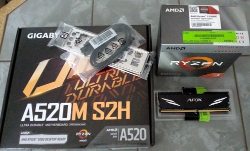 Bundle amd ryzen 3200g - amd, 4x