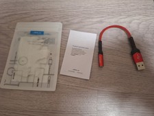 JSAUX USB A auf 3.5mm Klinke Aux Adapter Audio