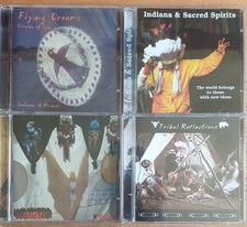 4 diverse Indianermusik CD's, unterschiedliche Interpreten