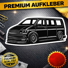 Silhouette VW Sticker Bulli