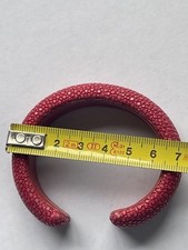 Rochenleder Armreif cuckoo