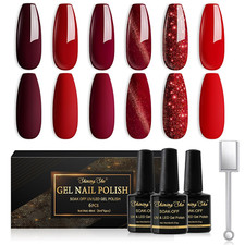 Nagellack set mit cat eye - uv,