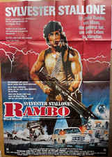 RAMBO - FIRST BLOOD - Sylvester Stallone - MoviePoster - Filmplakat - EA - A0
