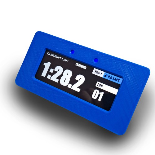 Simracing race laptimer - laptimer, 4"