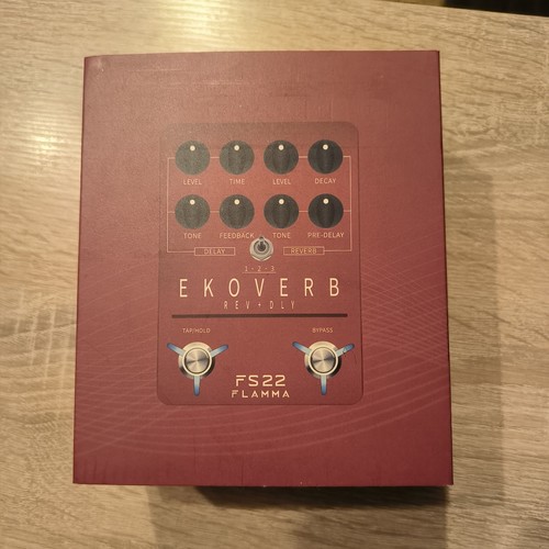 Flamma fs22 delay reverb pedal - delay,