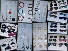 Schmuck-/Brillen-Paket * kapp 75 Teile * Ringe, Ketten, Sonnenbrillen, Haargummi