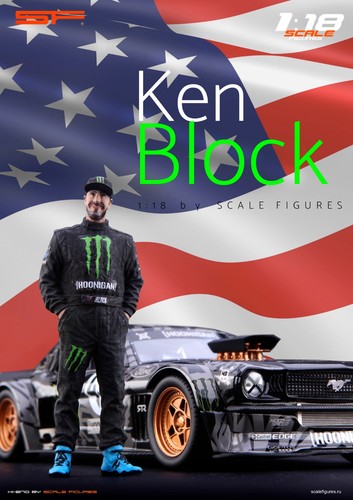 Ken block von sf scale - 1/18,