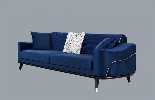 Blaue design couch sofa - blaue,