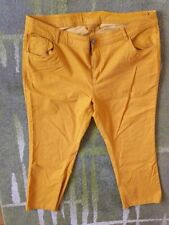 Damenhose Janina, Gr. 52/54, senffarben 