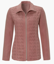 259174 Witt Weiden wunderschöne Damen Lederimitatjacke Jacke Gr. 38 -56 Neu rose