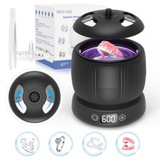 Morole Dental Pod Ultraschallreiniger: 45000Hz, 190ML mit UV-Lampe für Aligner