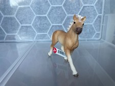 Schleich 13814 - Haflinger Fohlen - Pferde / Fohlen / Pony - Neu mit Fähnchen