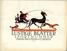 1923 Lustige Blatter Carriage