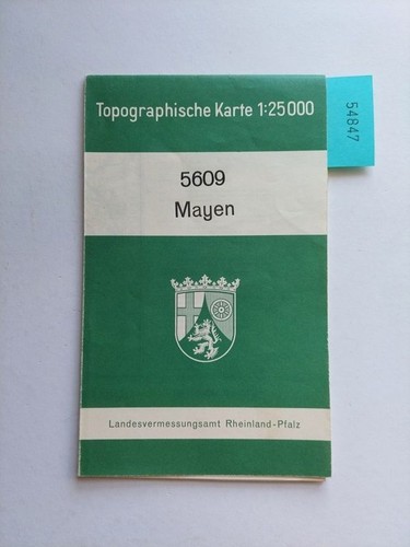 Topographische karte 5609 - topographische,