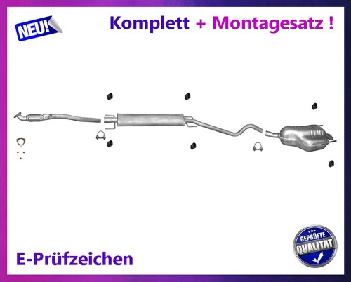 Auspuffanlage für opel astra - auspuffanlage,