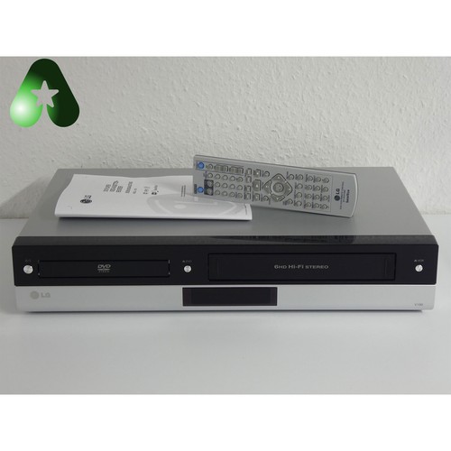 V190 vhs recorder dvd - lg,