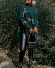 Stilvoller Pullover mit